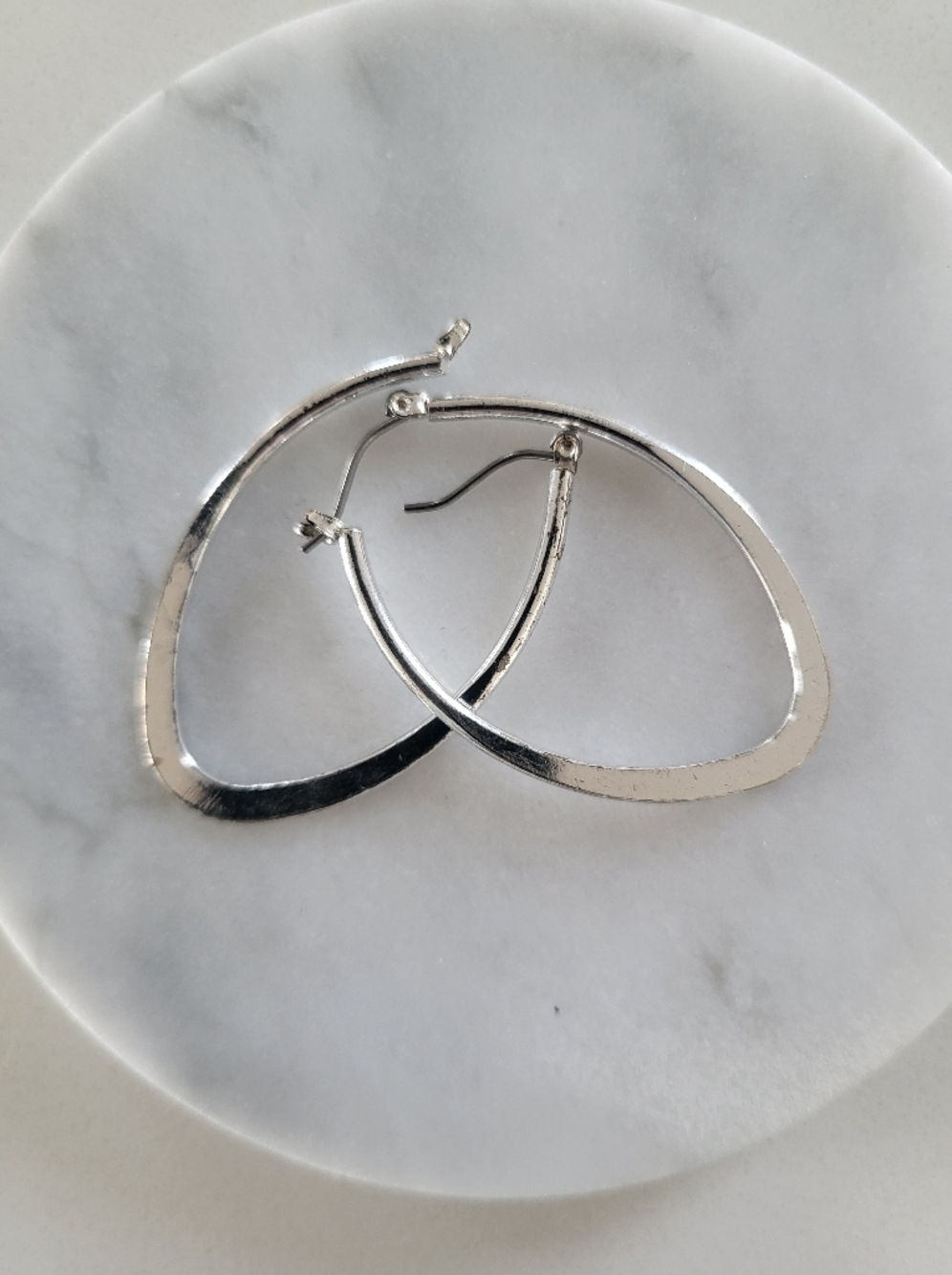 3/$30 Oval Hoop Earrings